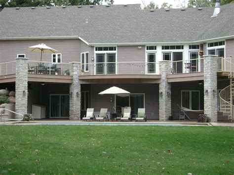 20+ Walk Out Basement Deck Designs