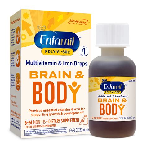 Enfamil Poly-Vi-Sol with Iron Multivitamin Supplement Drops - Shop ...