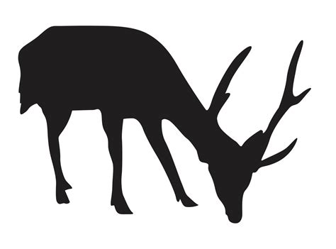 Free Animal - Deer Silhouette 14576619 PNG with Transparent Background