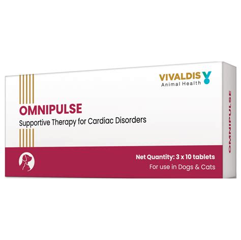 Buy Vivaldis Omnipulse Tablets for Dogs and Cats (pack of 30 Tablets ...