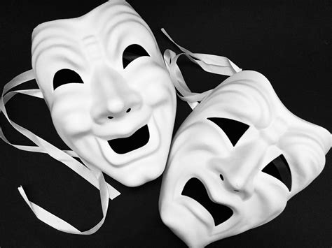 Comedy and Tragedy Masks Full Face Sad Happy Smile Face DIY - Etsy UK
