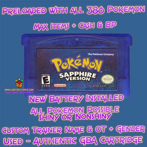 Pokemon Sapphire