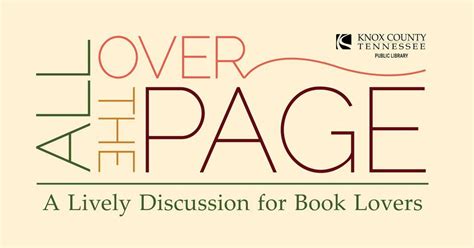 All Over the Page - "Our Missing Hearts", Lawson-McGhee Library ...