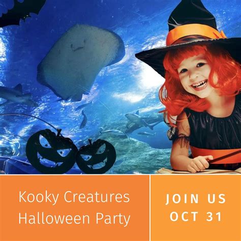 AQWA’s Kooky Creatures Halloween Party ?, AQWA The Aquarium of Western ...