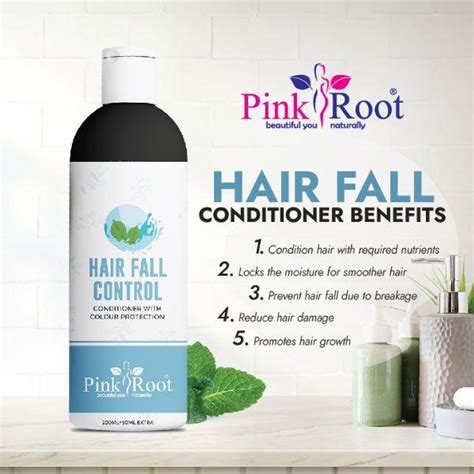 Pink Root Hair Fall Control Conditioner (250 ml) - Controls Hair Fall