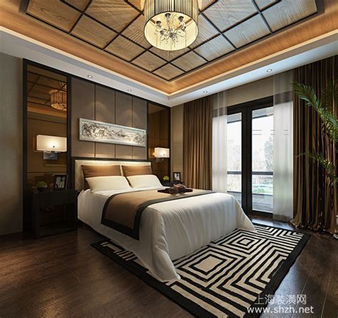 新中式卧室怎么设计才好看？这些装修案例可以参考-上海装潢网