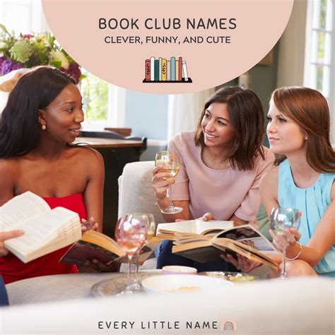 120+ Best Book Club Names (Clever, Funny, and Cute) - Every Little Name