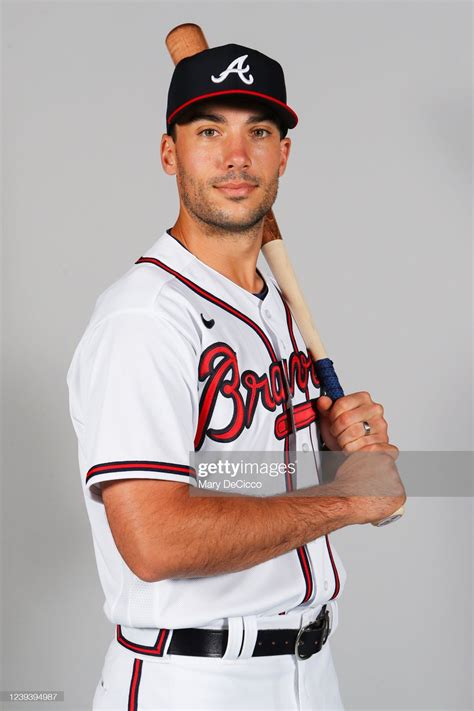 Matt olson of the atlanta braves poses for a photo during the atlanta ...