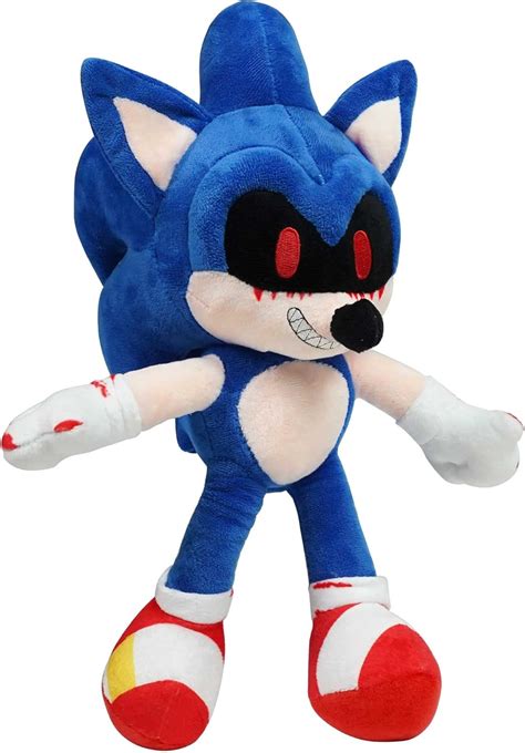 Buy Sonic Exe Plush Toys 14.6 Inch Evil Dark Sonic.exe Plush Toy, Blood ...