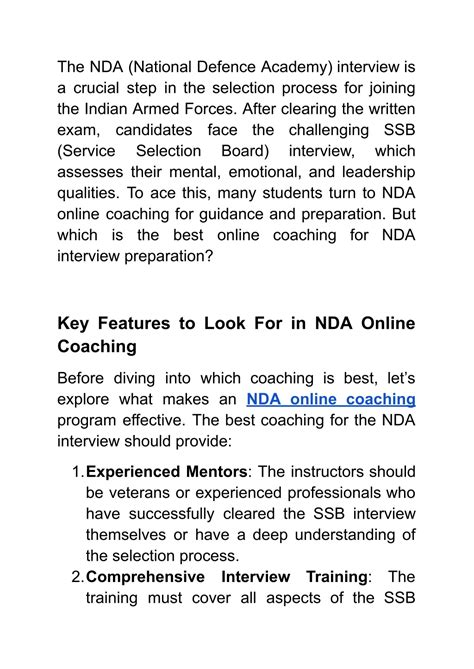 NDA Interview Questions 的图像结果