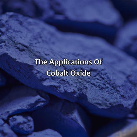 What Color Does Cobalt-Oxide Produce? - colorscombo.com