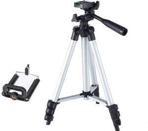FORK SERIES Aluminum Tripod stand With 3-Way Head Digital Camera Tripod ...