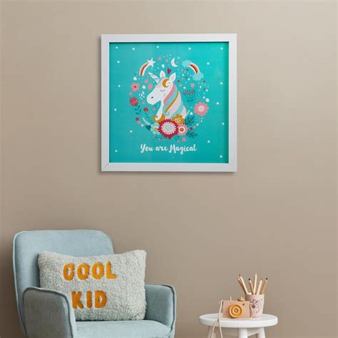Buy Corsica Slate Kids Unicorn Picture Frame - 33x33cm from Corsica by ...