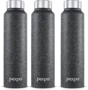 pexpo 1000 ml Fridge and Refrigerator Stainless Steel Water Bottle ...