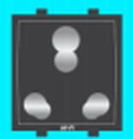 30023 White Color Heavy Duty Socket 16A & 6A | 30023 White Color Heavy ...