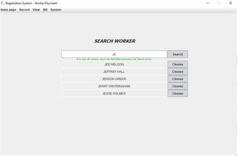 Employee Management System Project in Java 的图像结果