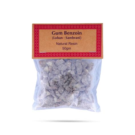 Gum Benzoin - Loban Sambrani - Natural Resin - 50 Gms | Guggal/ Dhoop
