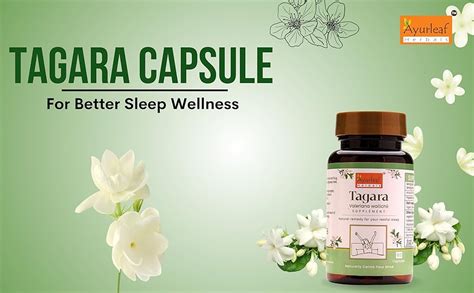 Ayurleaf Herbals Tagara Capsule | For Better Sleep Wellness | 100% ...
