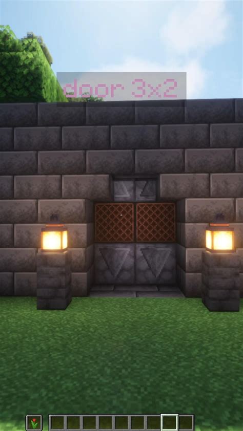 Image result for Minecraft Automatic Door Designs