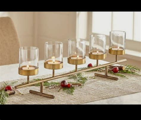 PC Home Decor | 5 Piece Candle Holder Set, Gold – PC HOME DECOR