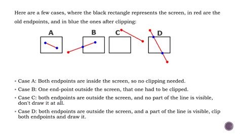 Image result for Cohen-Sutherland Line Clipping Algorithm Question