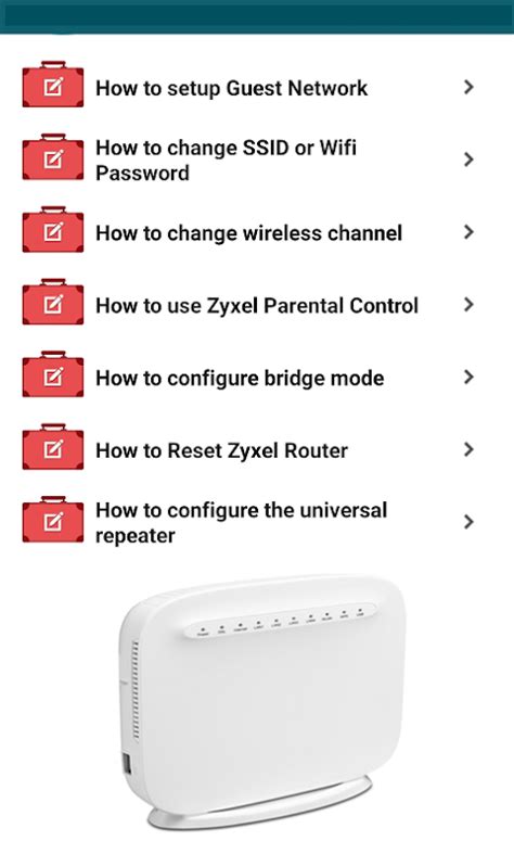 ZyXEL Router Setup 的图像结果