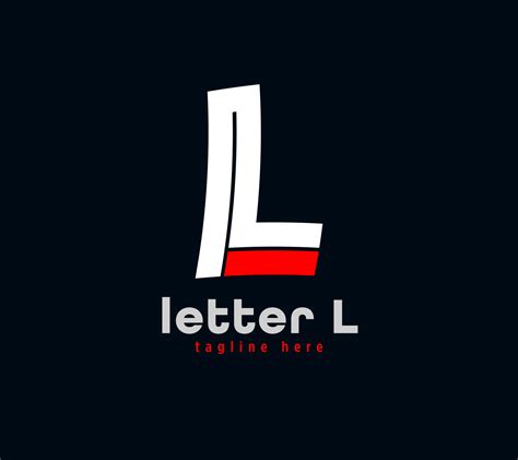 Letter L logo design. Unique special series. Creative minimal design template vector ...