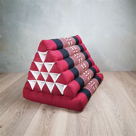 [Mango Trees] Fordable 1 Fold Floor Cushion Thai Triangular Pillow Sofa ...