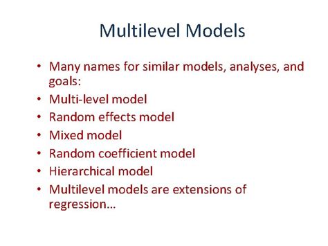 Image result for Multilevel Modeling