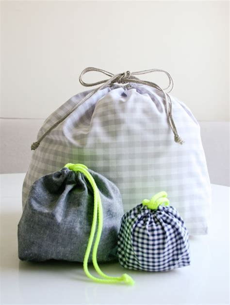 Easy Drawstring Bag - The Purl Bee - Knitting Crochet Sewing Embroidery ...