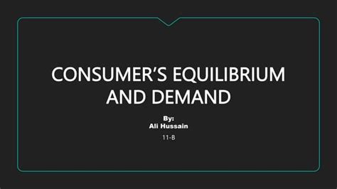 Image result for Consumers Equilibrium Two Commodity Model Slide