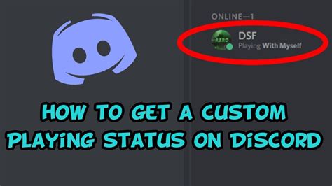 Image result for How to Set Custom Status Discord Bot