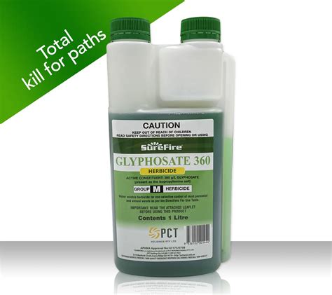 Glyphosate 360 Total Weed Killer - The Lawn Shed