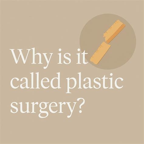 Why is it called plastic surgery? | Adonis Plastic Surgery