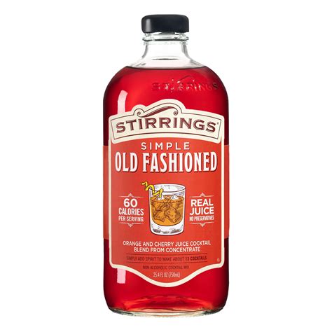 Stirrings Old Fashioned Cocktail Mixer, 750ml - Walmart.com