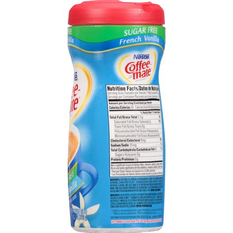 Coffee Mate Sugar Free Creamer Nutrition Information | Besto Blog
