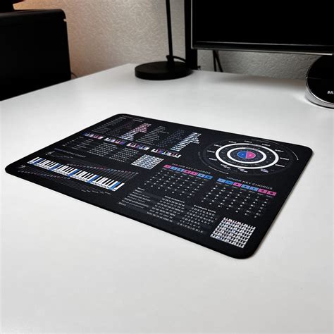 Buy Music Theory Cheat Sheet Mousepad Online in India - Etsy