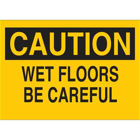 Caution Wet Floor Sign Printable | All FREE Printables