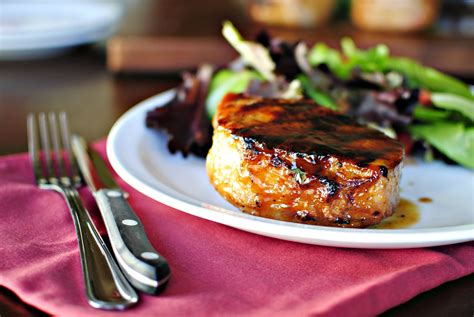 Grilled Maple Honey Glazed Pork Chops - Simply Scratch