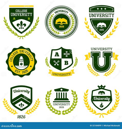 University symbols clip art