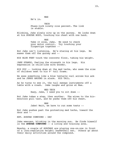 Image result for Avatar State Script