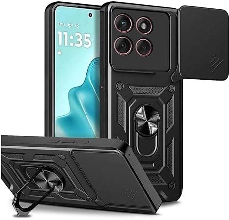 SPAZY CASE® Motorola G86 Power Back Cover | Heavy Duty Hybrid Case with ...