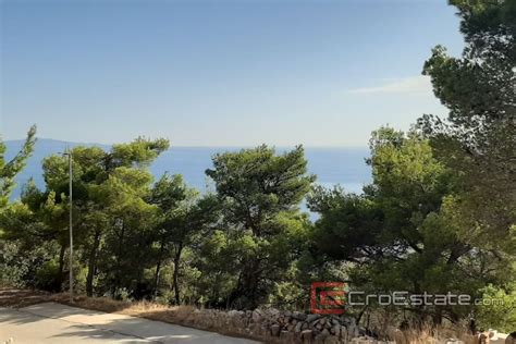 Croatia,Hvar - Cascading building plot with an open view
