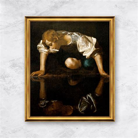 "Narcissus" | Michelangelo Caravaggio – Galerie Barkhau art + form