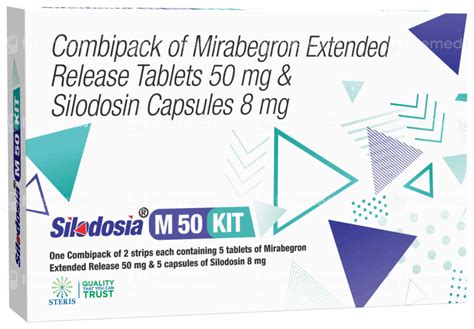 Silodosia M 50 Kit 1 - Uses, Side Effects, Dosage, Price | Truemeds