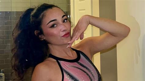 Elena Arenas wows fans with selfie in shiny new leotard on eve of Olympics as fans claim 'that ...