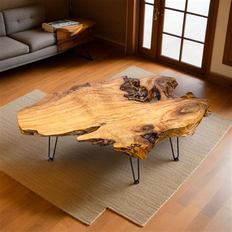 25 Solid Wood Coffee Tables To Bring Natural Beauty to Your Living Space