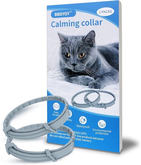 Amazon.com : Calming Collar for Cats Pheromone Calm Collar Long-Lasting ...
