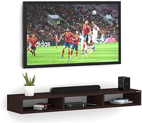 ESTANTERIA White Walnut, Stunning 17 mm Thickness Engineered Wood TV ...