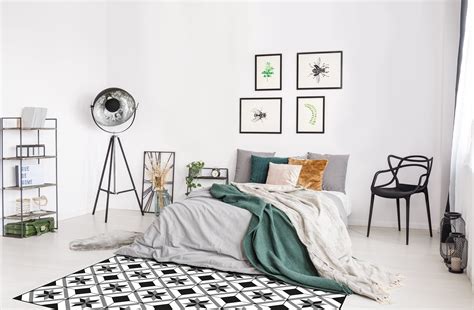 Trending vinyl mats in your bedroom | Bedroom interior, Bedroom decor ...